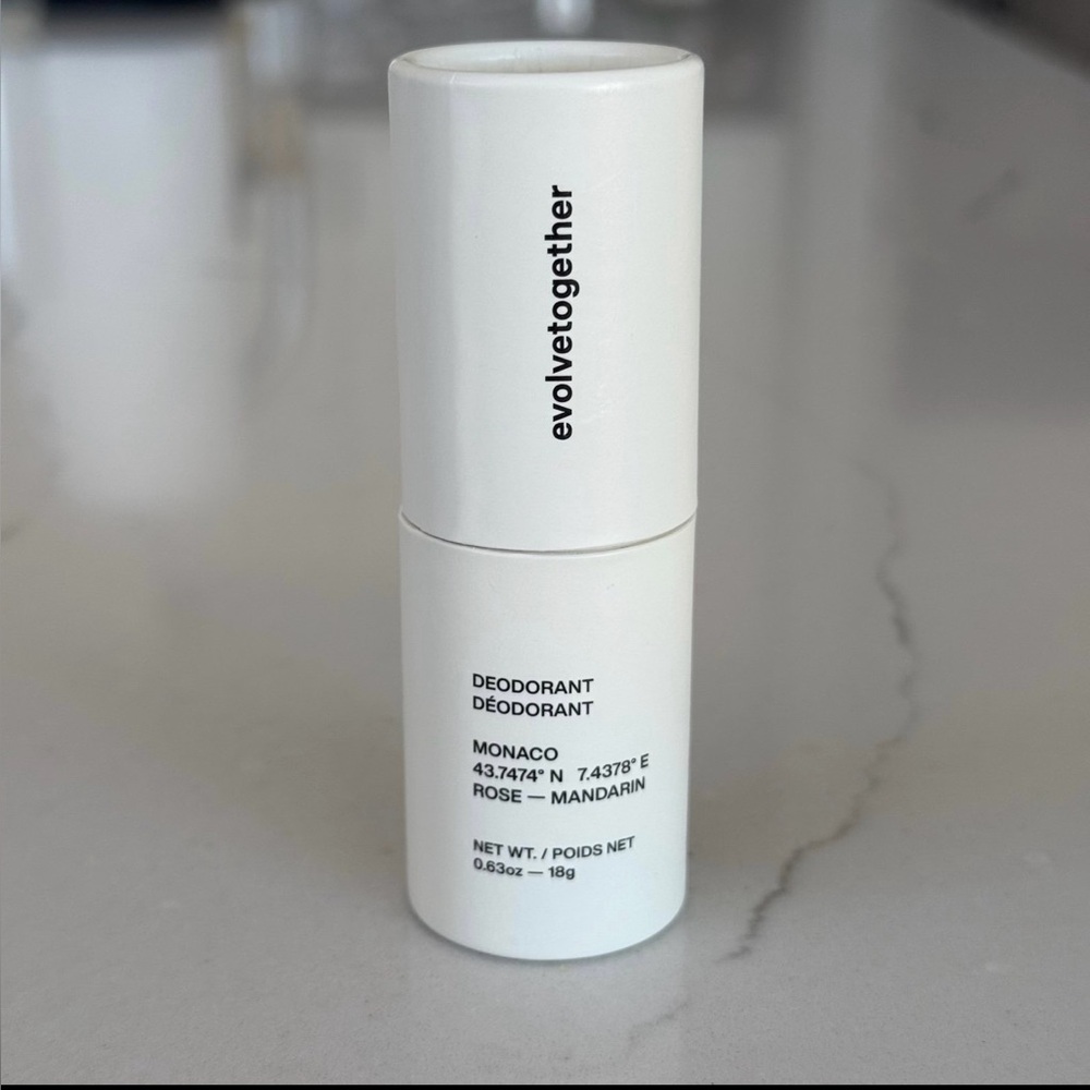 Evolvetogether Monaco Natural Aluminum Free Deodorant Travel 0.63oz
